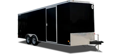 Enclosed Car Hauler